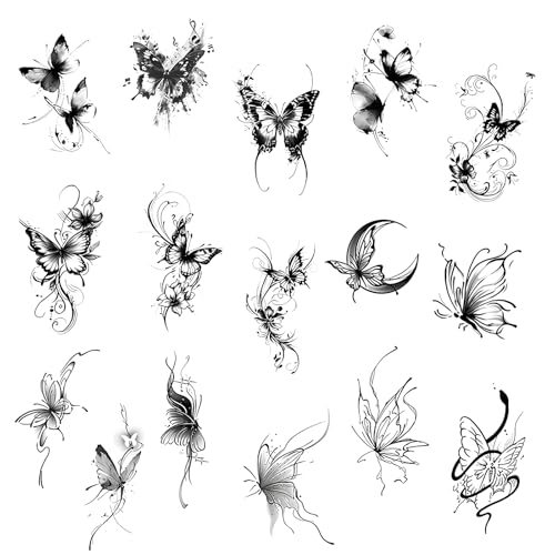 Produktbild Cosswe Schmetterling Tattoos