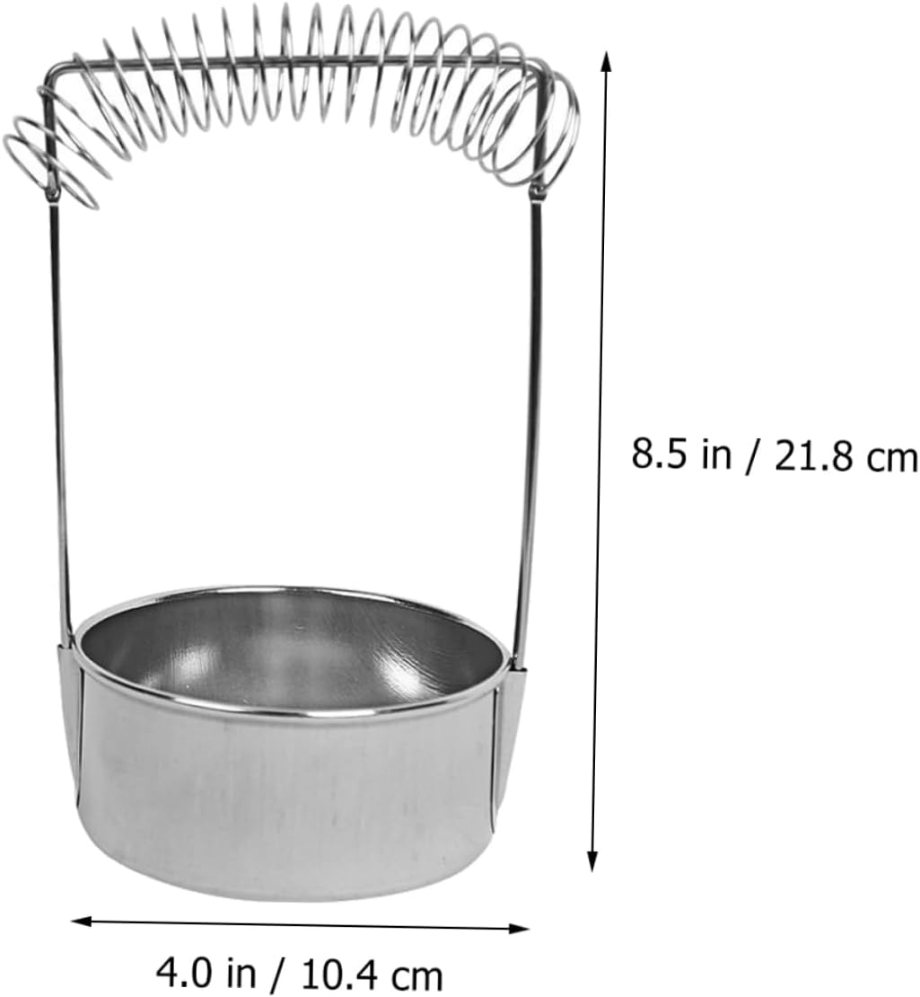 DOITOOL Artist Brush Washer for Oil Painting Portable Pen Washing Spring Holder Easy to Clean Brush Basin for Outdoor Painting and Art Supplies