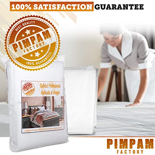 PimPam Factory - Vliesstoffs Einmal Bettwäsche 80 x 200 cm - Nicht verstellbare Einweg Bettwäsche - Flüssigkeitsabweisend - Einweglaken Ideal für Sondergrößen - Hergestellt in EU - Packung 10 - Image 8
