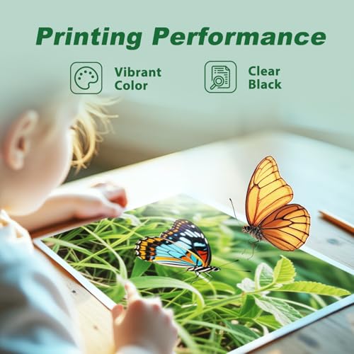 MYTONER 67XL HP Printer Ink Replacement for HP Ink 67 Black/Color Combo Pack HP 67 Ink for DeskJet 2755e 2855e 2800e 4155e 2700e 2700 Envy 6000 6055e 6400 Envy Pro 6458 Printer Ink HP 67 XL (2 Pack)