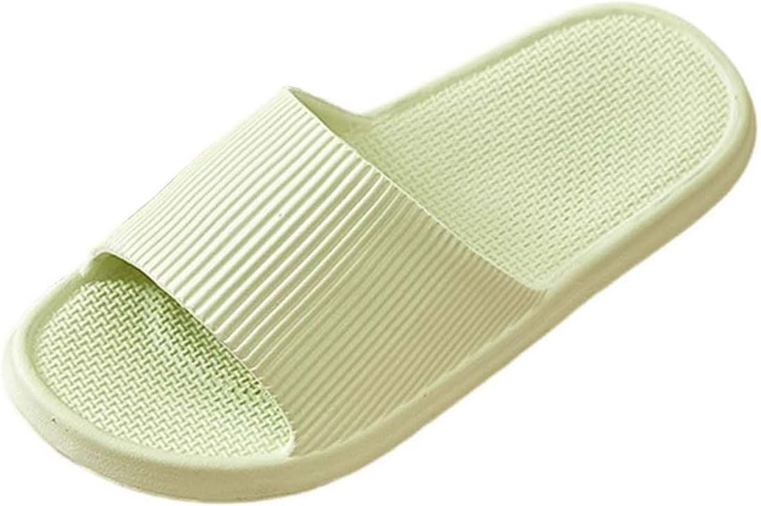 House Slipper for Men Women Quick Drying Bathroom Sandals Non-Slip Lightweight Open-toe Shower Shoes House Sandals