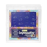 Gel Press Impressables 7" Embossed Repeat Circles Block Printing 10815-JEN-01