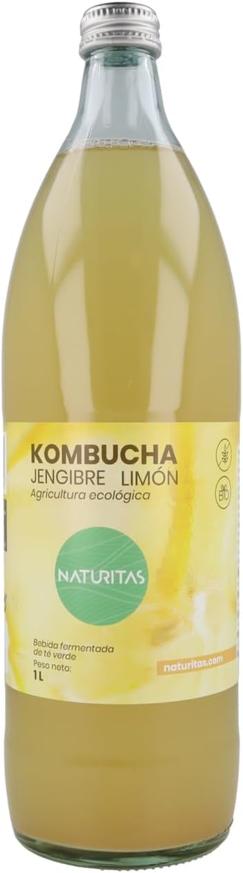 Kombucha jengibre-limón Bio 1 L