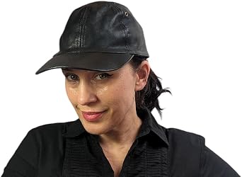 Terrapin Trading Embroidered Handmade Baseball Cap | 100% Organically Tanned Moroccan Leather | Green