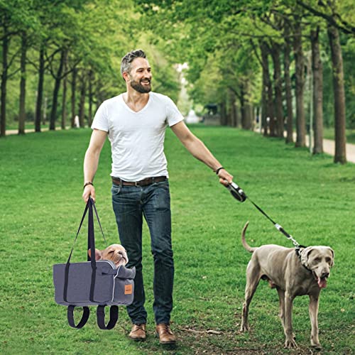 Assento de segurança para animais de estimação | Car Braço Box Pet Carrier | Assento de carro acolch