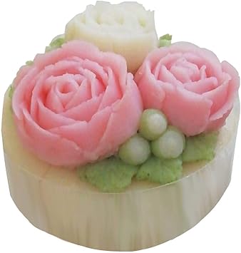 Amazon ミニサイズ ピンク系 ７cm ローズ3 ささみ 犬用ケーキ 誕生日 ペットケーキ ワンコケーキ 犬ケーキ 猫用ケーキ フラワーケーキ Nanairo ビスケット クッキー スナック 通販