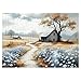 Fall Farmhouse Landscape Puzzles for Adults 1000 Pieces, Countryside Scenic Autumn Jigsaw Puzzles, Beautiful Art Puzzles