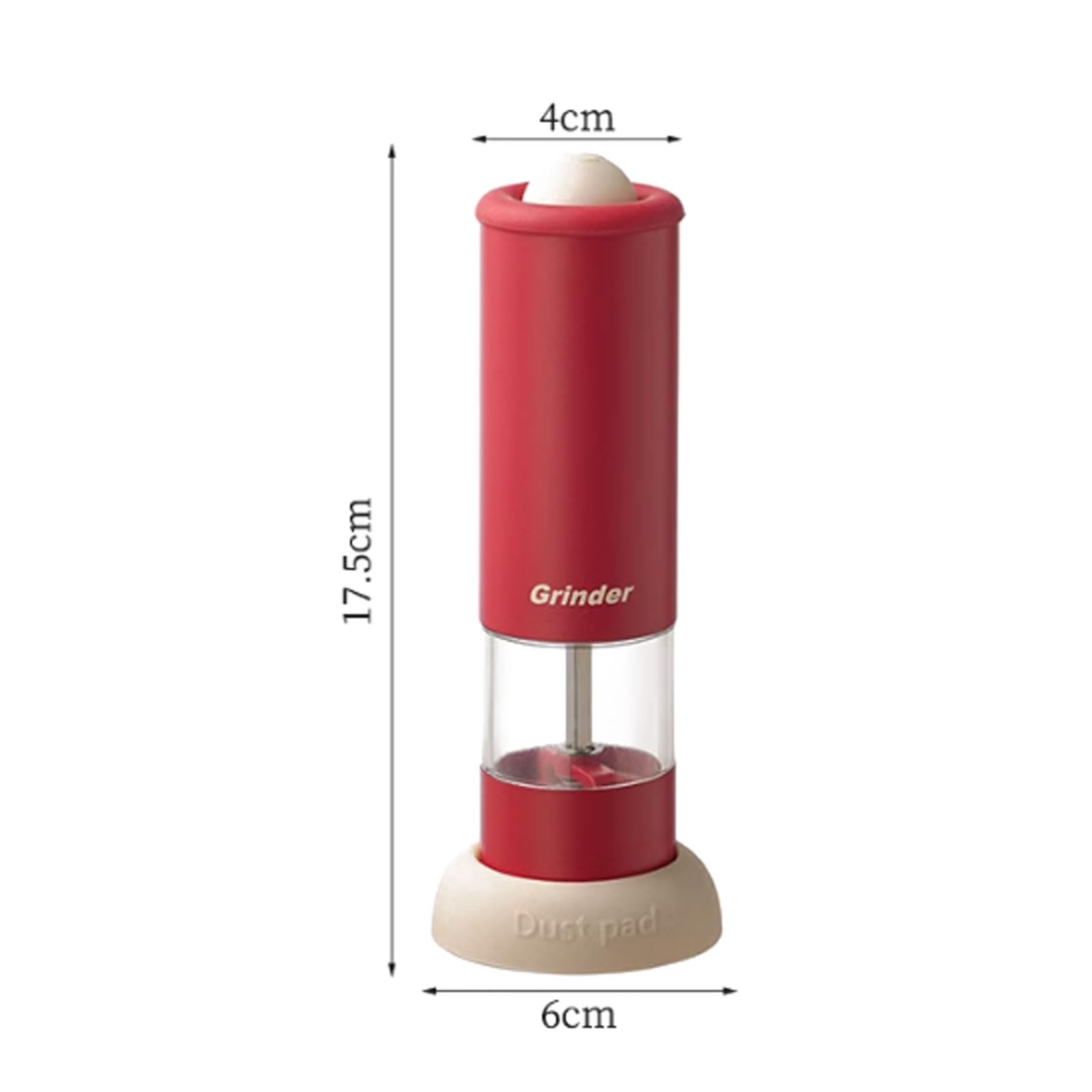 esmen ABS Plastica Electric Sea Sale Pesa Grinder USB Carica carrellata di Pepe Nero Pepe Persone Bottiglia Macinapepe