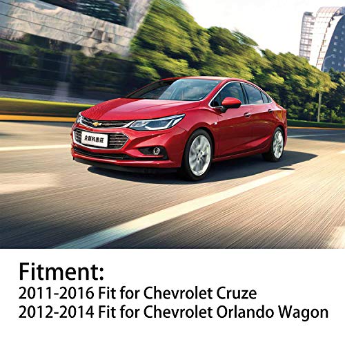 Fokes Trunk Release Switch Button Assembly With License Plate Lamp Compatible With 2009-2014 Cruze And 2012-14 Orlando #95107229 95961097 95233776 9039465 9012080 #TOP3