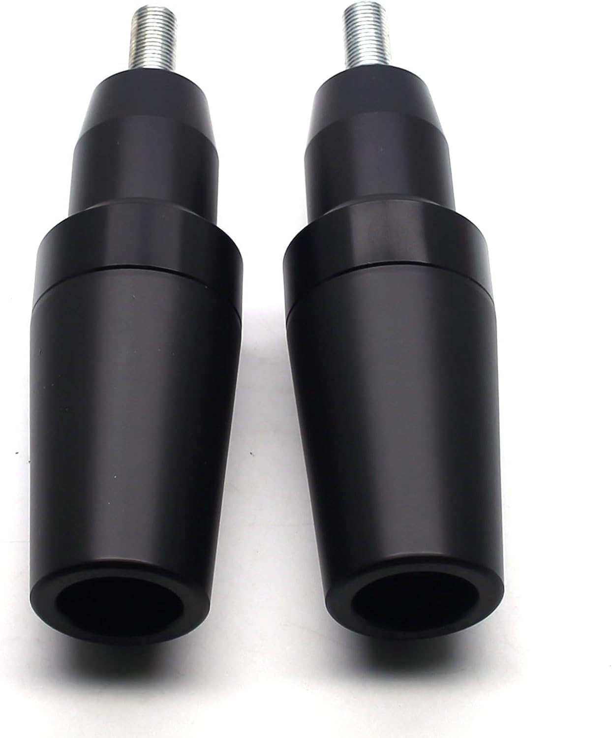 MZS Motorcycle Frame Sliders Compatible with YZF R7 2022-2026, Falling Anti Crash Protector Guards No Cut Kits Black