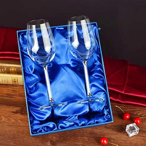 Verres à vin cristal sans plomb gobelets de mariage - Set de table chic