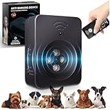 Anti Barking Device for Dogs-Ultra Sonic Dog Bark Deterrent Devices Long Range 50ft | Ultimate Ultrasonic Bark Control Device for Dogs | 3 Modes Ultrasonic Bark Box，Silencer Dog Barking Indoor/Outdoor