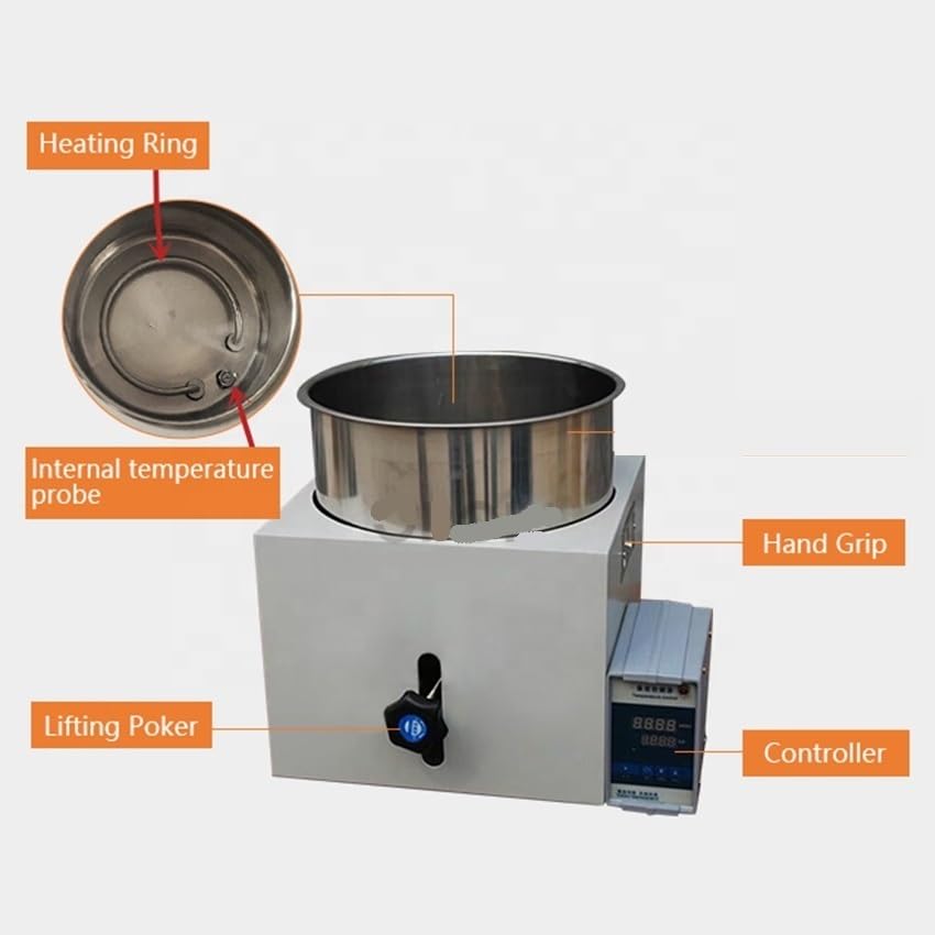 2L-5L Wasserbadtopf mit Digitalanzeige und konstanter Temperatur, Ölbadtopf for Heben, Heizen von Wasser Öl im Labor doppeltem Verwendungszweck - Thermal-Lab(2L)
