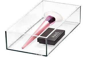 iDesign Acrylic Storage Box for Cosmetics and Accessories