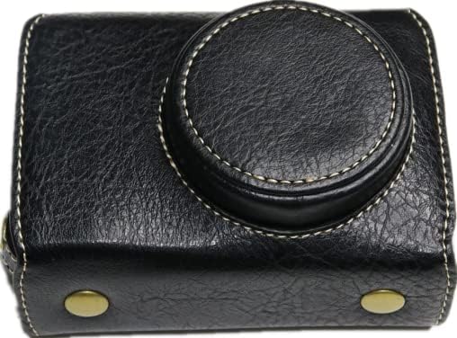 Miniatura 5 de BolinUS - Funda GR III, hecha a mano, de piel auténtica, hecha a mano, para cámara de Ricoh GR III GR3, versión de apertura inferior + correa para