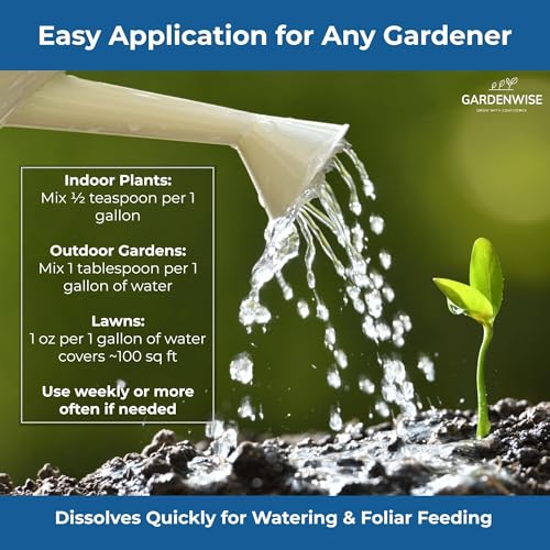image for Gardenwise 20-20-20 Water-Soluble Fertilizer – Powder for Liquid Pla