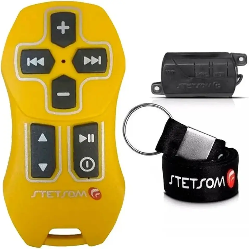 Controle Longa Distancia Sx Universal Até 200 Metros Amarelo