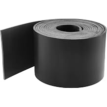 Storystore Neoprene Rubber Sheet 80mmW x3mmT x3mL Neoprene Rubber Strips Solid Rubber Rolls DIY Gaskets, Crafts, Pads, Flooring Protection, Supports, Leveling, Anti-Vibration, Anti-Slip