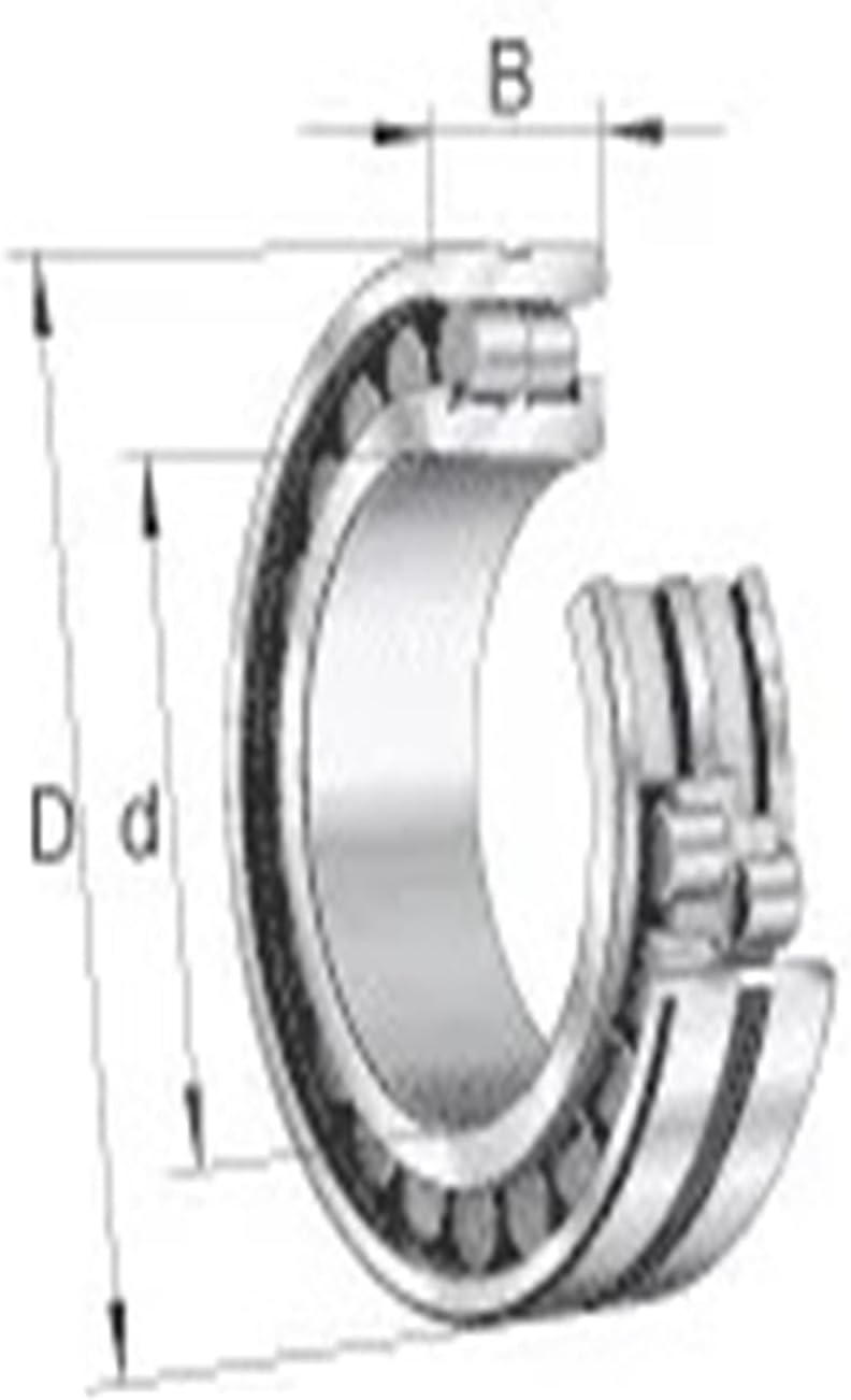 1pcs Bearing NN3028K SP W33 3182128 140x210x53 NN3028 3028 Cylindrical Roller Bearings