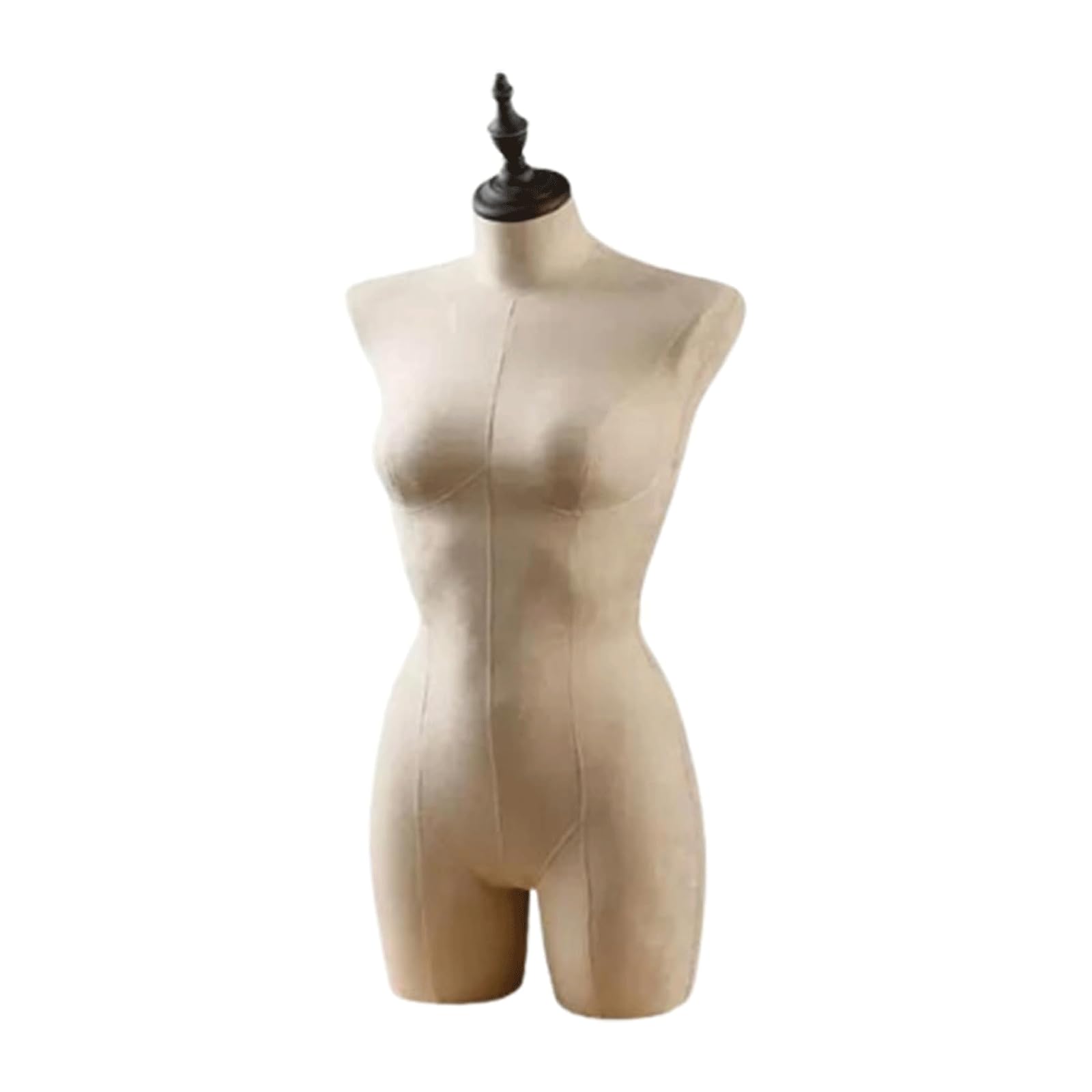 Sjdopulse Women's Light Solid Foam Mannequin Adjustable Removable Half Body Manikin With Sturdy Stand Mannequin Body Mannequin Torso