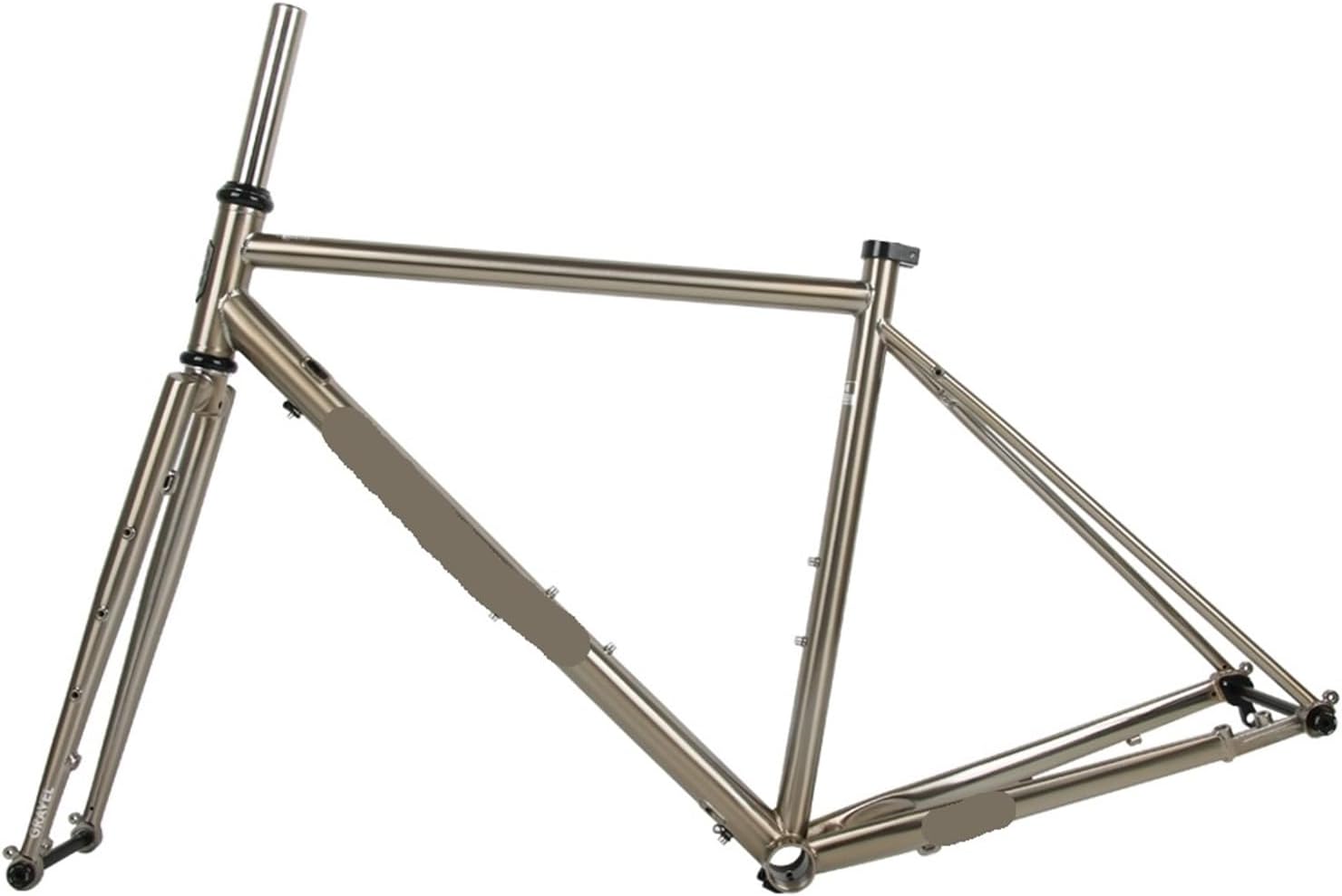 CX03 Road Bike Frame Set Thru Axle Gravel Framework Chromolybdenum Steel Off-Road 142mm Flat Disc Brake 700Cx42C