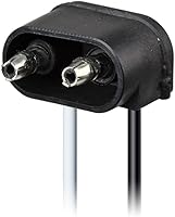 Vista 6 de Partsam (10 Enchufe - Coleta de dos cables para luces de separación de remolque sellado, luces de marcador laterales - 6 pulgadas de largo)
