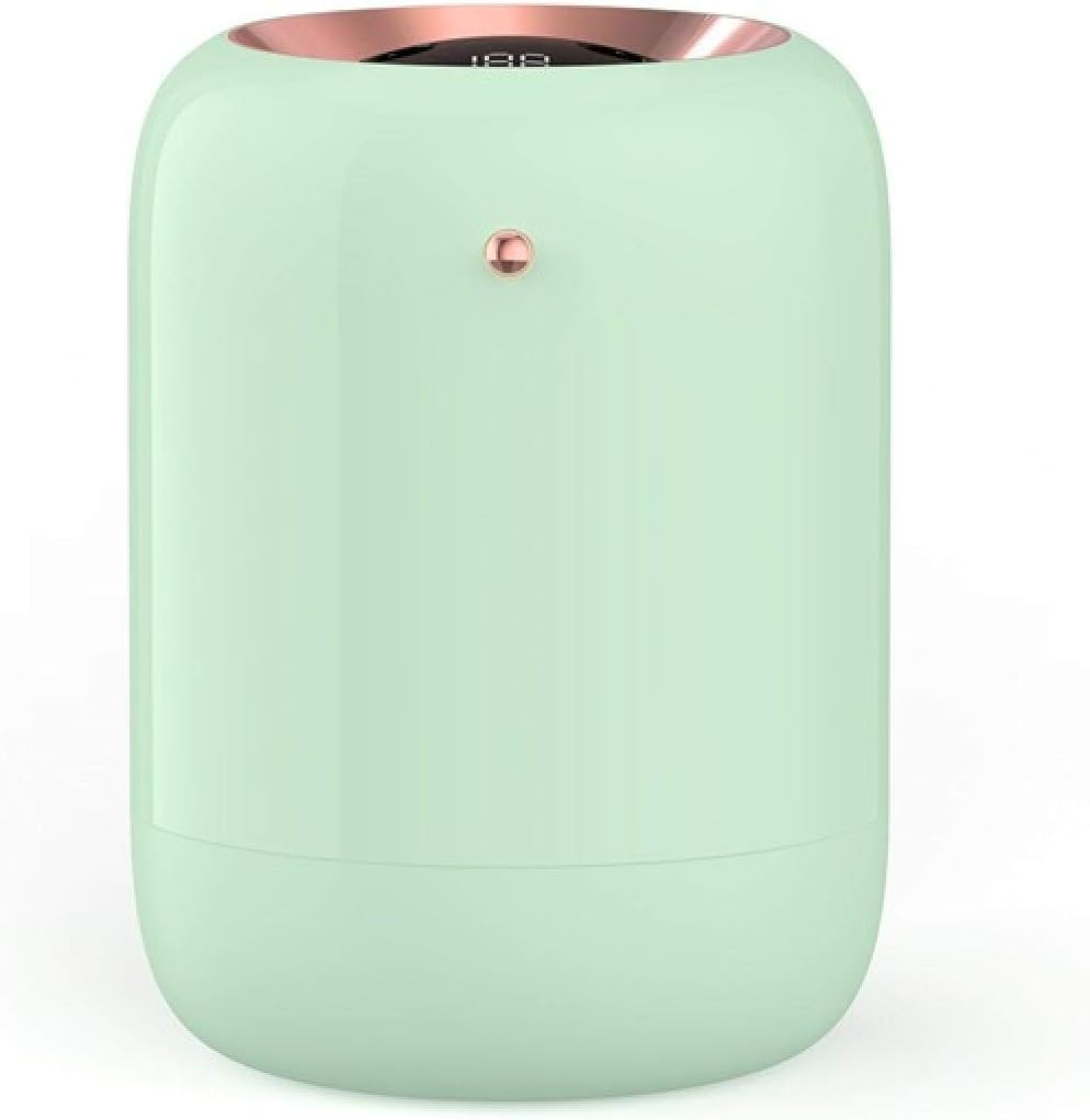 Dual Jet Humidifier, Usb Charging Led Digital Display 1l Large Capacity Cordless Portable Humidifier for Bedroom, Nursery and Office, Lasts 12 Hours greener