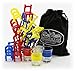 "Drunken Chairs" Deluxe Chairs Stack & Balance Drinking Game with Exclusive "Matty's Toy Stop" Storage Bag