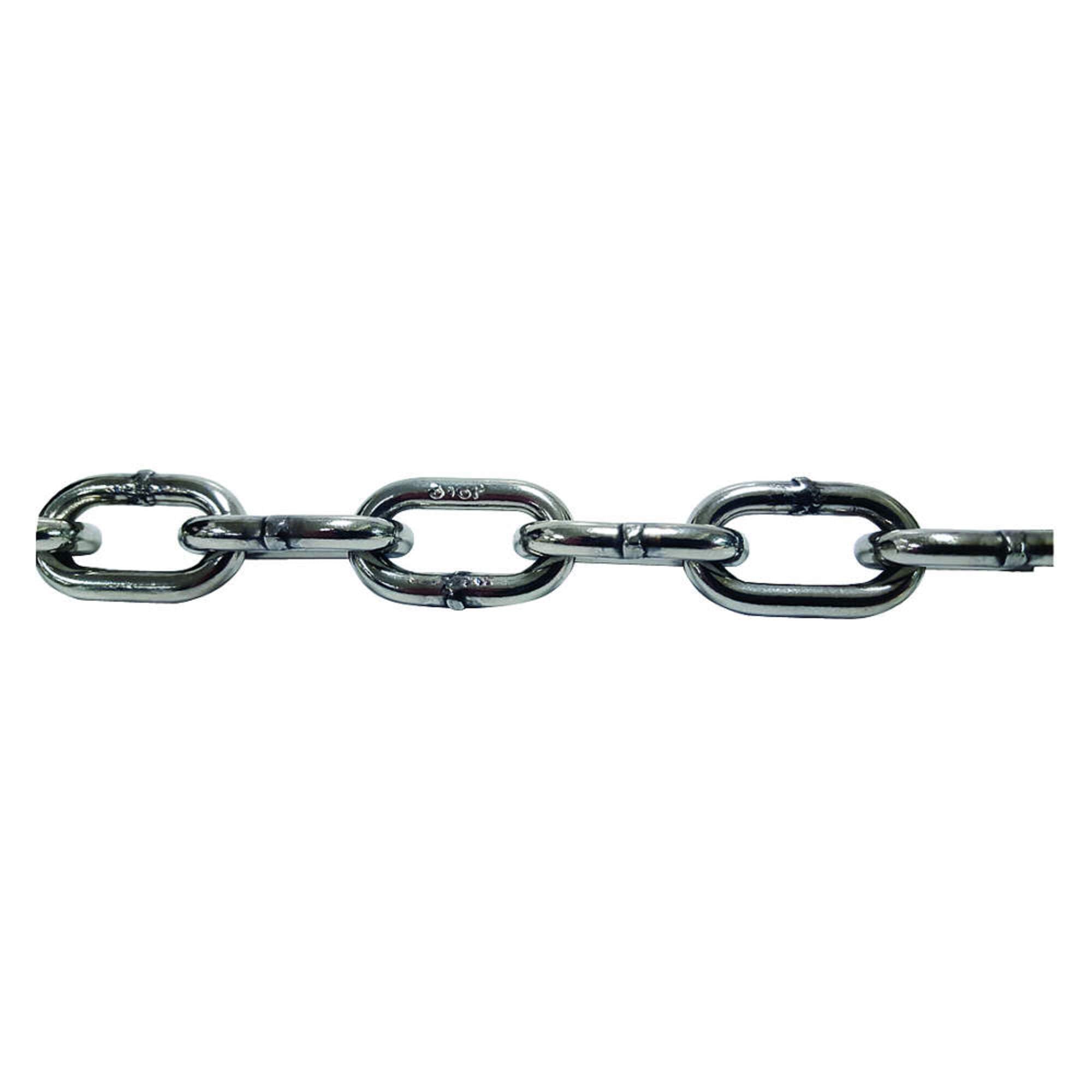 Chain, 25 ft L, Working Load Limit 410 lb.
