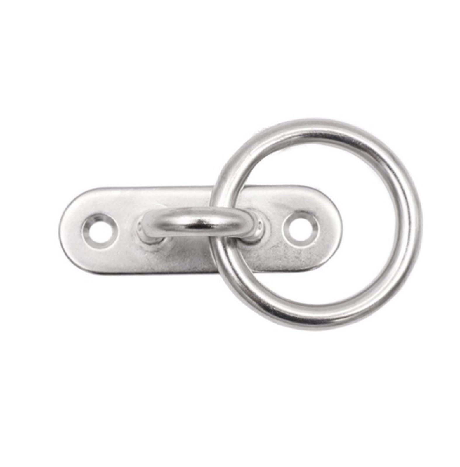 CNfhFRY Eye Hooks， Oval Stainless Steel U-Shaped Hook Fans/Sandbags/Hammocks/Leisure Sofa Fixed(5MM)