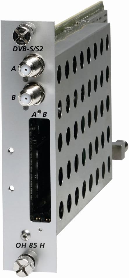 WISI 74042 "OH 85 H" Twin DVB-S/S2 - DVB-C (QAM) Transmodulator Silver