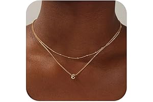 Personalized Layered Initial Necklaces by Mary - Timeless Elegance for Every Occasion