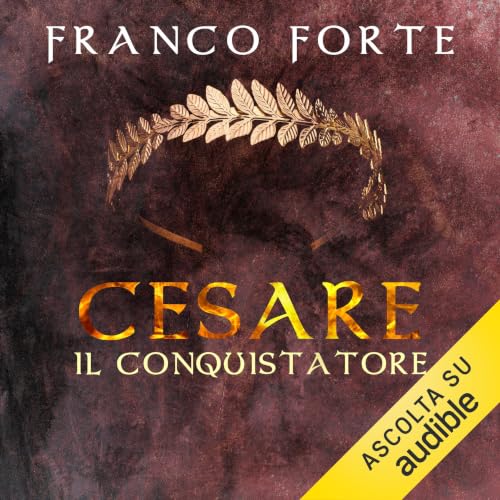 Diseño de la portada del título Cesare il Conquistatore