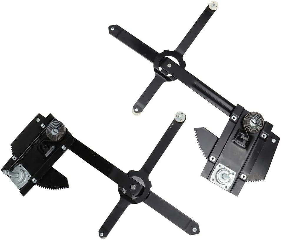 740-650 740-651 Front Right Front Left Manual Window Regulator Without Motor Compatible for Chevrolet Blazer 1987-1991 for Chevrolet C10 1977-1986