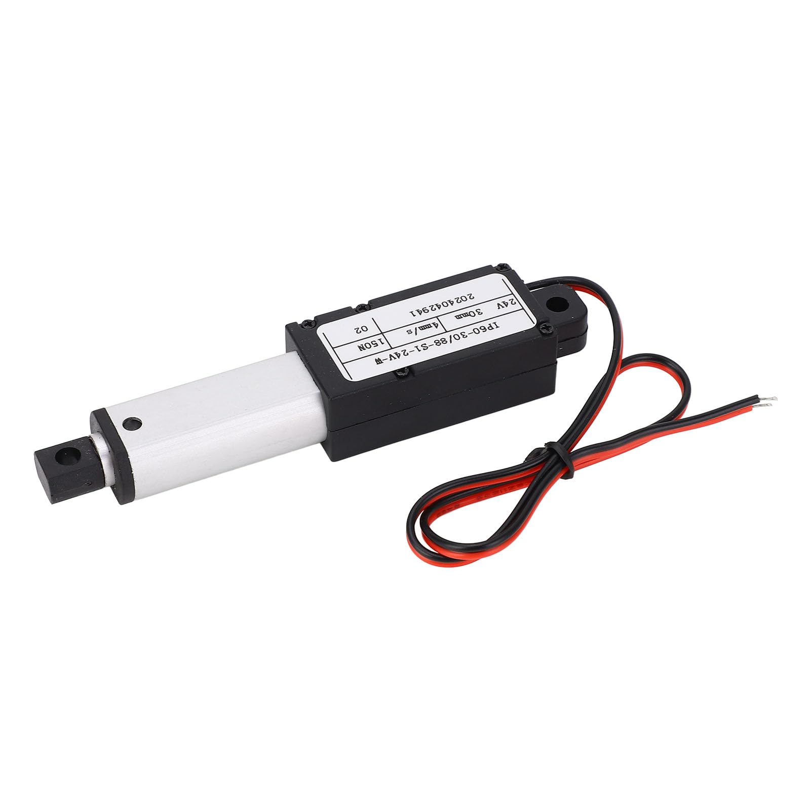 Linear Motion Actuator, 24V Mini Electric Linear Actuator, 30mm Stroke 4mm/s 150N Compact Electric Micro Linear Actuator for Medical, Industrial, Agricultural Machinery