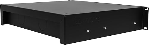 Vista 37 de Gator Rackworks GRW-DRWSH3 - Cajón de montaje en rack de 3U con cerradura, 10 pulgadas de profundidad