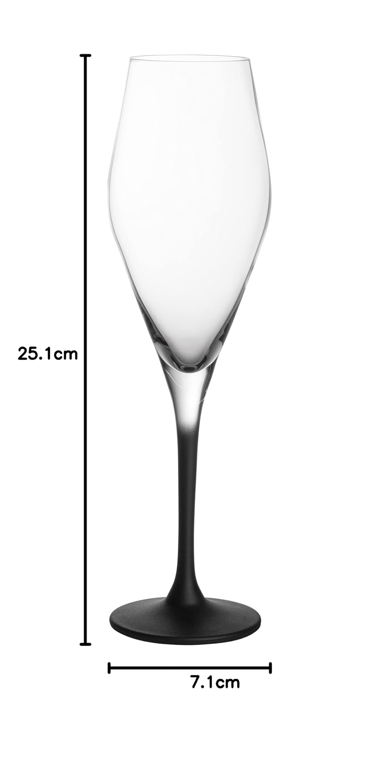 Villeroy & Boch Crystal Champagne Flutes - Set of 4 -6