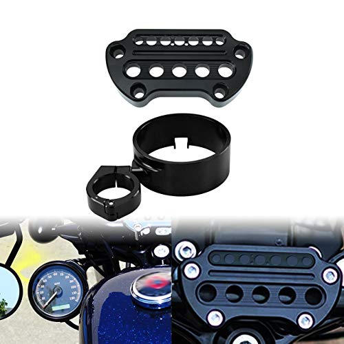 HDBUBALUS Speedometer Abrazadera de manillar para Harley Sportster XL883 1200 1993-2020