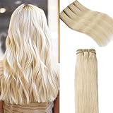 Materia: Cabello original 100% humano que proviene de las personas indios con el tacto suave y sedoso, libre de enredos de calidad 100% REMY. La conección cosida es tan fija que muy raro resbala el pelo