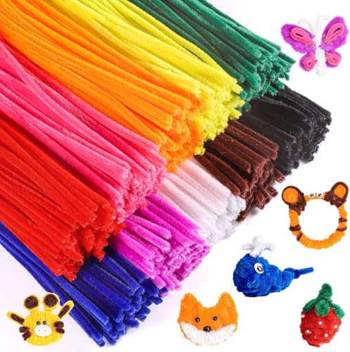 Just Flowers Pipe cleaner for craft flower, Pipe Cleaner for Flow...
