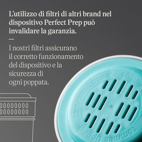 Tommee Tippee Filtro Sostitutivo Perfect Prep E Per Sistemi Di Preparazione Del Biberon Day & Night E Original, Confezione Da 1 - 9