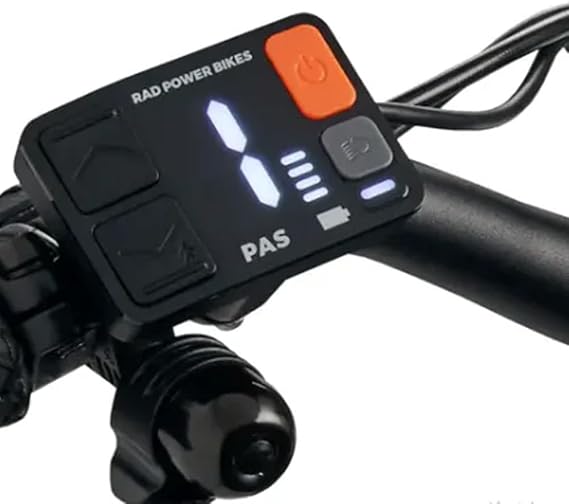Rad Power LCD Display Meter 48V Ebike Speed Control Screen Panel with Waterproof 5-pin Male Connector