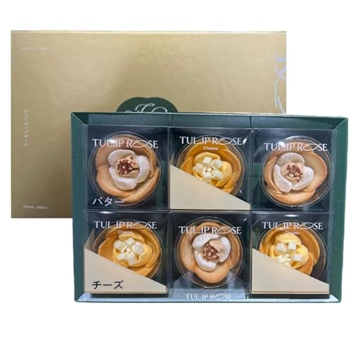 リニューアル【ローズ・袋付き・6個入り】東京チューリップローズ 定番 東京土産 手土産 お供え物 お菓子 銘菓のサムネイル