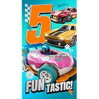 Hot Wheels Birthday Card for Age 5