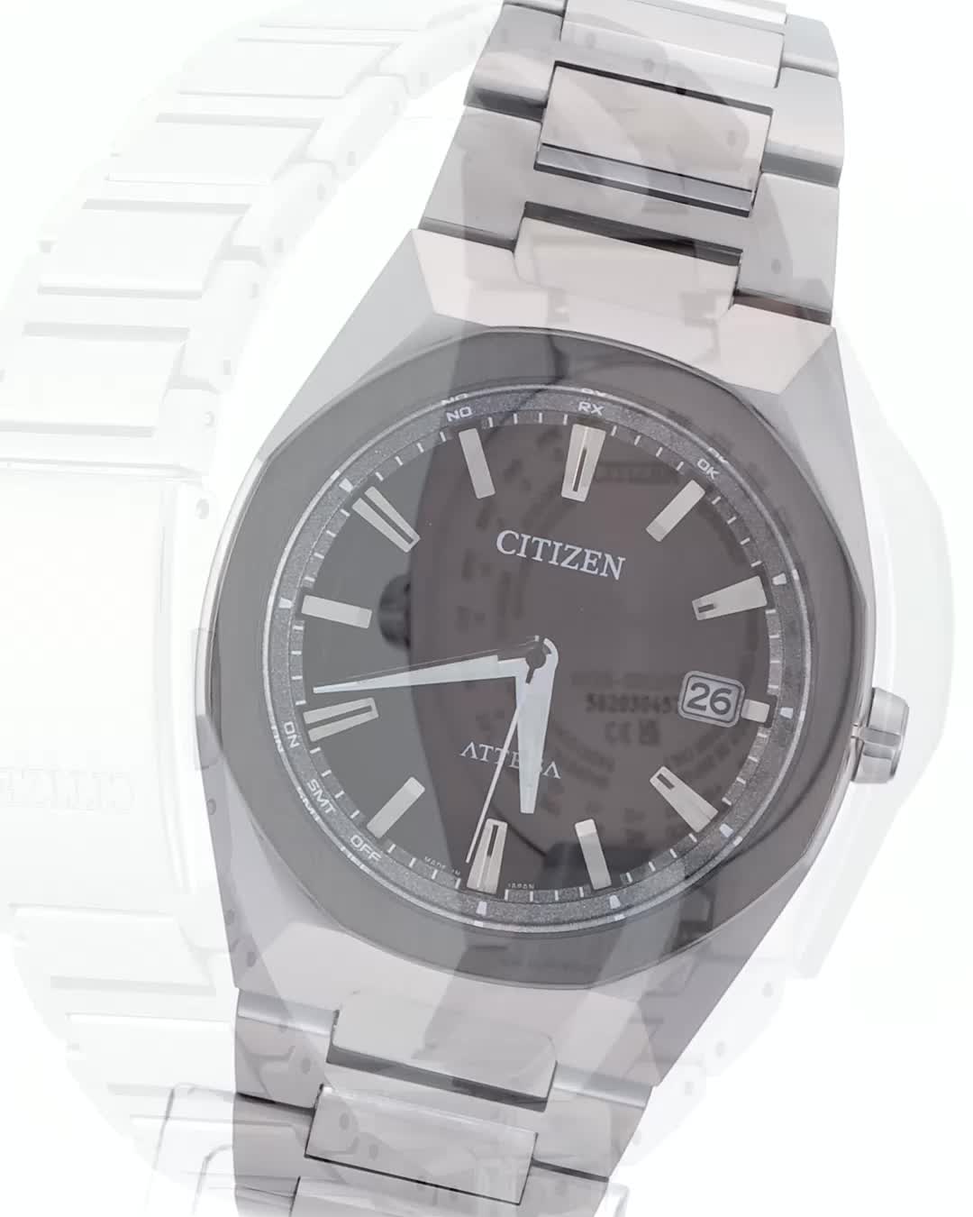 Amazon.co.jp: Citizen Atessa Octagonal Bezel Eco Drive