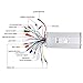 Dilwe Brushless Controller, 36V/48V 1000W Electric Scooter & Bike Speed Controller