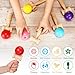 Libima 7 Packs Wood Kendama Toy Coordinate Ball Games Wooden Catch Ball in Cup Game Vintage Toss and Catch Hand Eye Coordination Educational for Beginner Birthday Gift Party Favors, 7 Colors