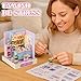 Kisoy Dollhouse Miniature with Furniture Kit, DIY 3D Wooden DIY House Kit with Dust Cover,Handmade Tiny House Toys for Teens Adults Gift (Yummy Candy)