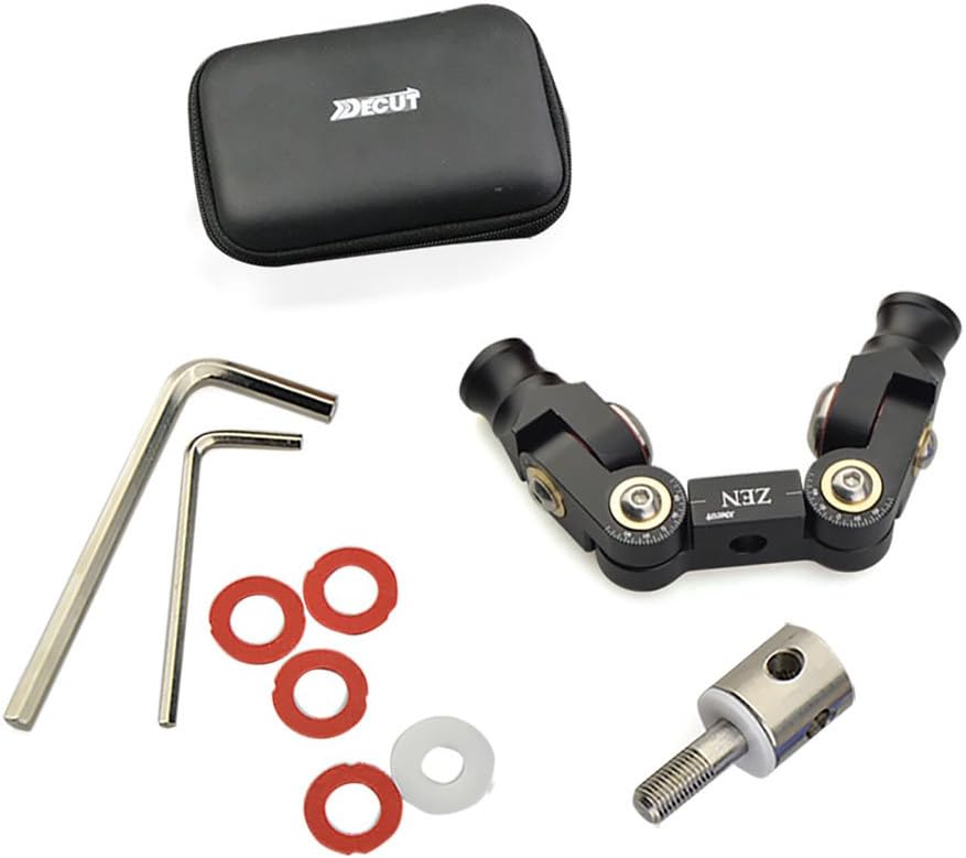 SHARROW Double Sided V-Bar Quick Disconnect Archery Adjustable V-Bar Mount for Compound Bow/Recurve Bow