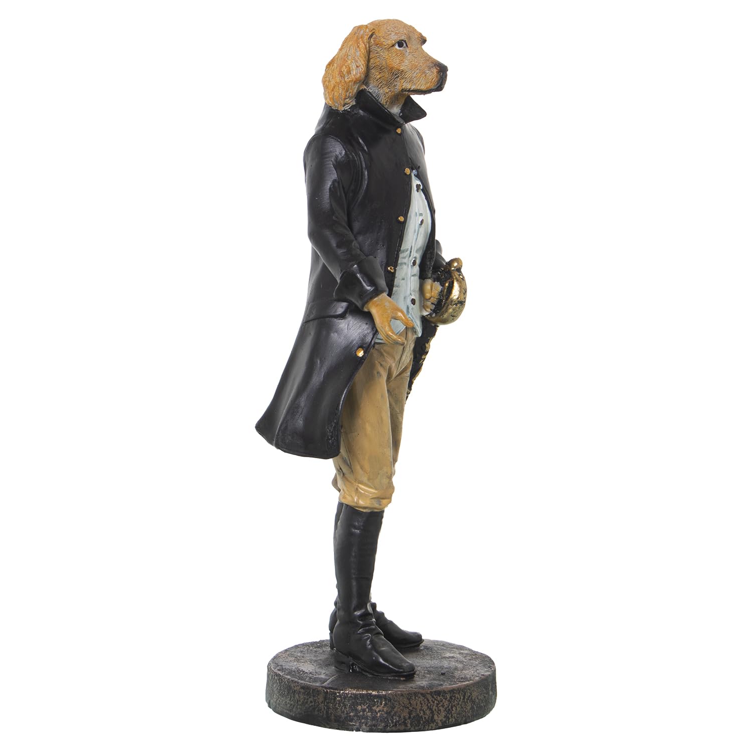 AlexandreHouse Perro Resin Figure C/Trail 12 x 11 x 31 cm, Multicolour - Image 3